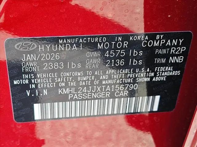 2026 Hyundai Sonata Hybrid Blue