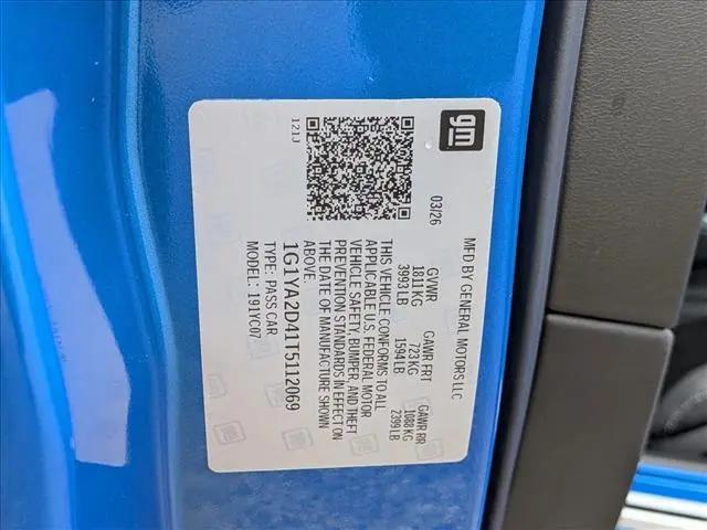 2026 Chevrolet Corvette Stingray Coupe, 1LT, RWD
