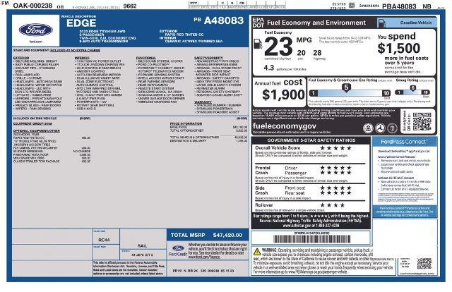 2023 Ford Edge Titanium