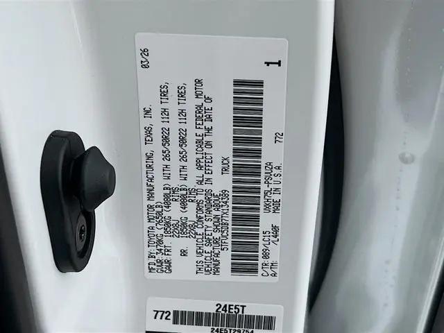 2026 Toyota Tundra Capstone CrewMax 6.4' Bed