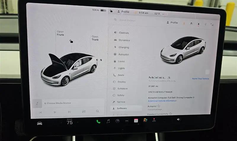 2020 Tesla Model 3 Standard Range Plus Rear-Wheel Drive