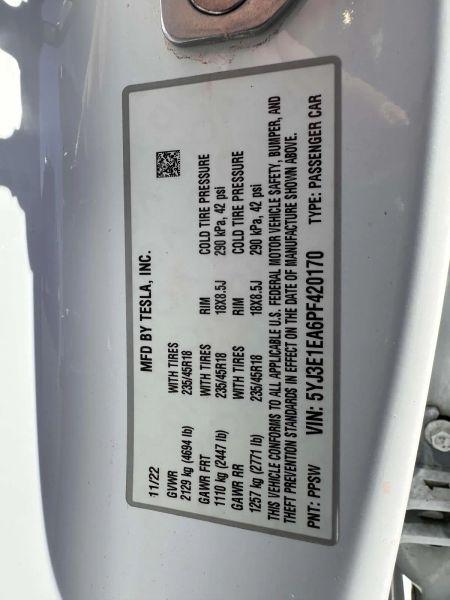 2023 Tesla Model 3 Rear-Wheel Drive