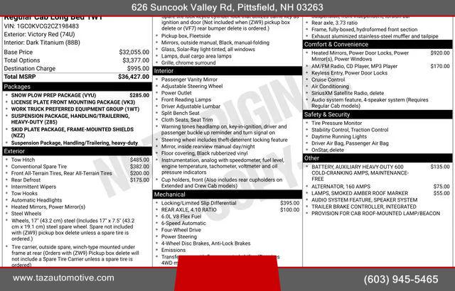 2012 Chevrolet Silverado 2500HD Work Truck