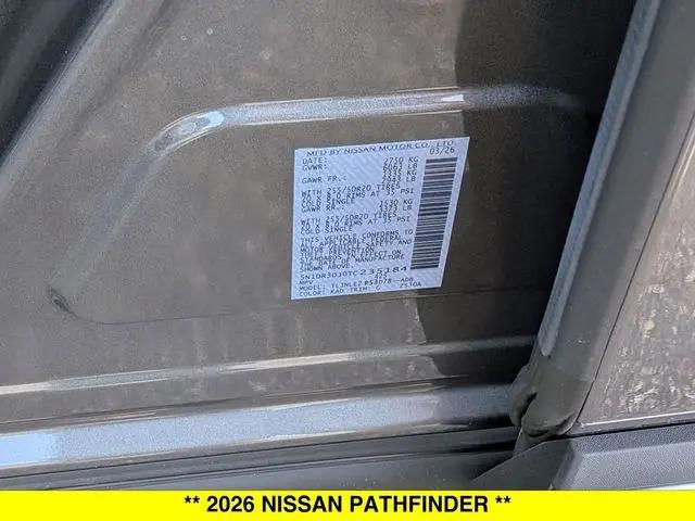 2026 Nissan Pathfinder Platinum