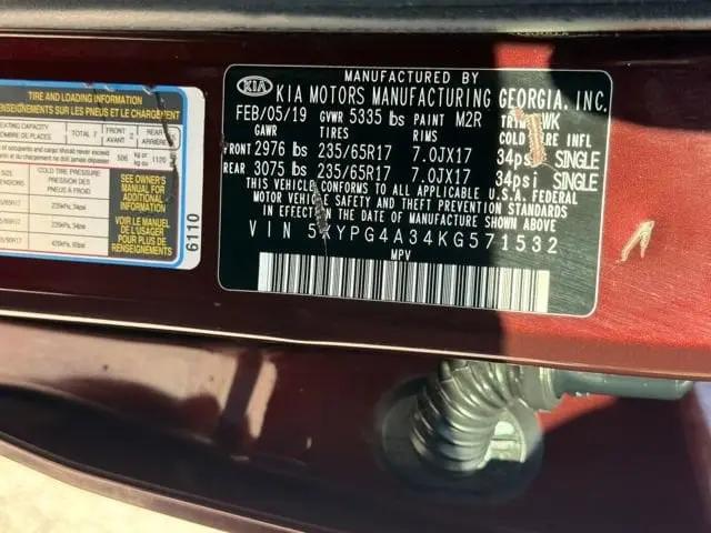 2019 Kia Sorento 2.4L LX