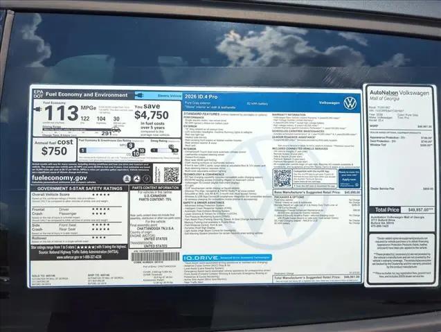 2026 Volkswagen ID.4 Pro