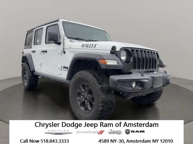 2022 Jeep Wrangler Unlimited Willys Sport 4x4 for sale in Amsterdam, NY