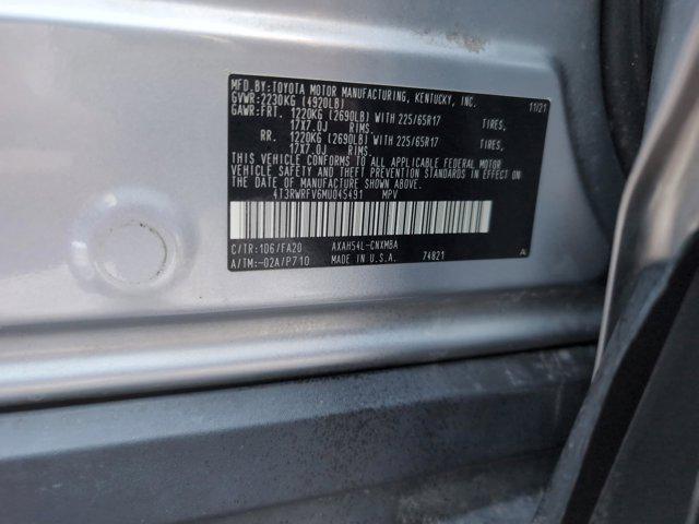 2021 Toyota RAV4 Hybrid XLE