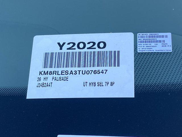 2026 Hyundai Palisade SEL 8P