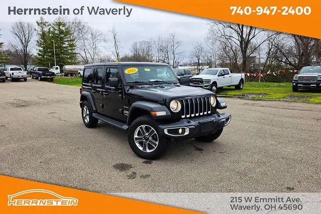 2021 Jeep Wrangler Unlimited Sahara for sale in Waverly, OH