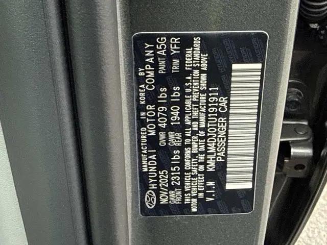 2026 Hyundai Elantra Hybrid Blue
