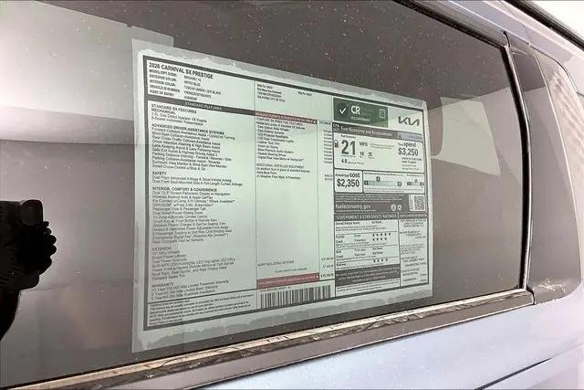 2026 Kia Carnival MPV SX Prestige