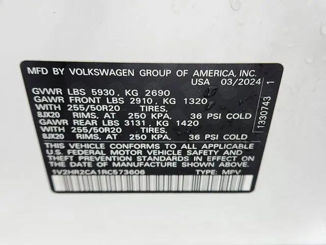 2024 Volkswagen Atlas 2.0T SE w/Technology