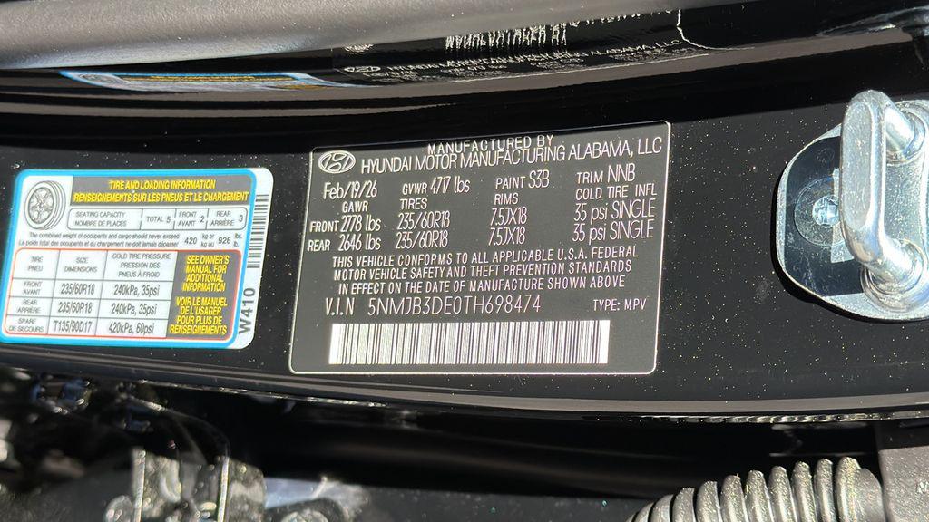 New 2026 Phantom Black HYUNDAI SEL FWD image 35
