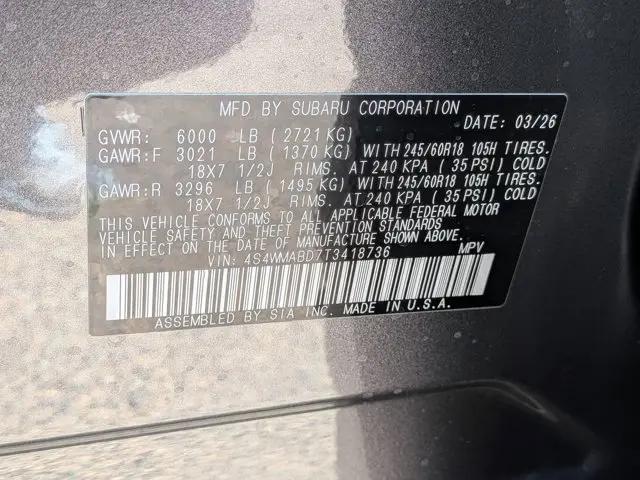 2026 Subaru Ascent Premium 7-Passenger