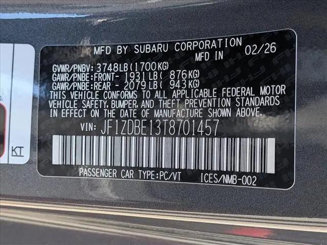 2026 Subaru BRZ Limited