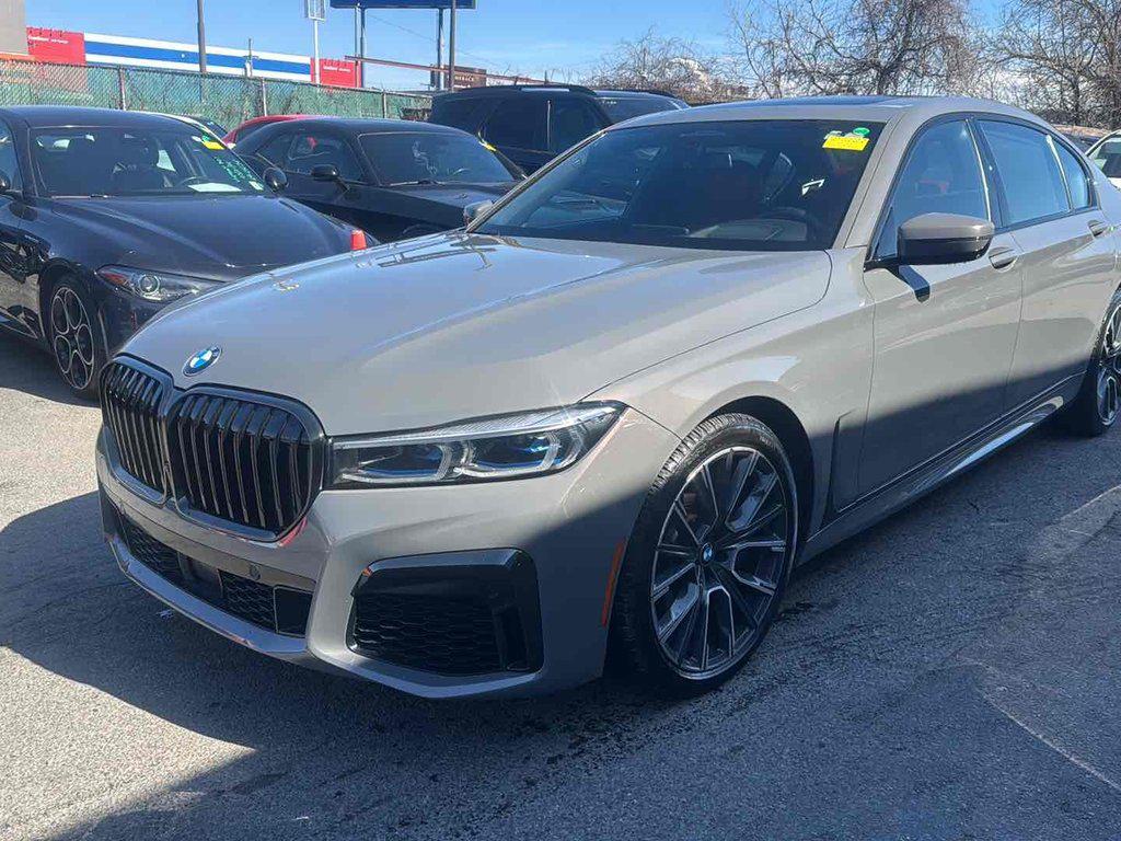 Gray (Bemina Grey Amber Effect) 2020 BMW 7 Series 750i xDrive AWD Sedan All-Wheel Drive Automatic