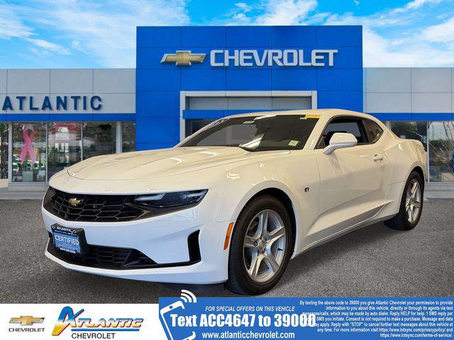 Summit White 2023 Chevrolet Camaro 3LT Coupe RWD Coupe Rear-Wheel Drive 8-Speed Automatic