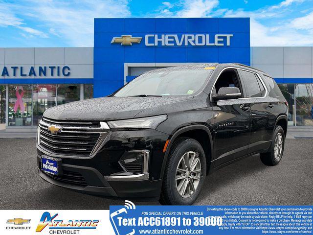 Black Metallic 2023 Chevrolet Traverse LT Cloth FWD SUV / Crossover Front-Wheel Drive 9-Speed Automatic