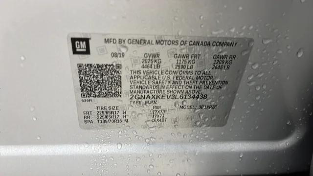 2020 Chevrolet Equinox FWD LT 1.5L Turbo