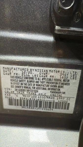 2021 Nissan Sentra S Xtronic CVT