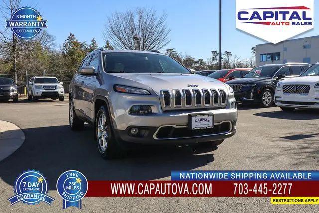 2018 Jeep Cherokee Limited 4x4 for sale in Chantilly, VA