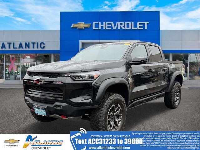 Black 2024 Chevrolet Colorado ZR2 Crew Cab 4WD Pickup Truck Four-Wheel Drive 8-Speed Automatic