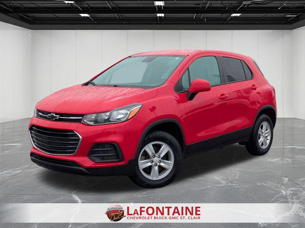 Red Hot 2020 Chevrolet Trax LS AWD SUV / Crossover All-Wheel Drive 6-Speed Automatic