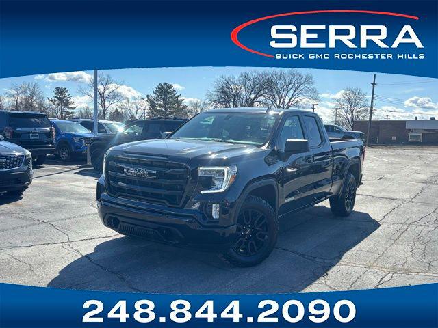 Onyx Black 2021 GMC Sierra 1500 Elevation Double Cab 4WD Pickup Truck Four-Wheel Drive Automatic