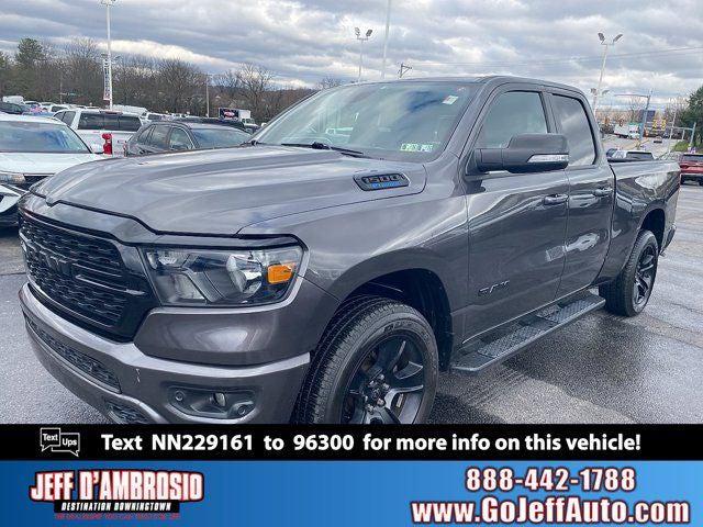 2022 RAM 1500 Big Horn Quad Cab 4x4 64 Box