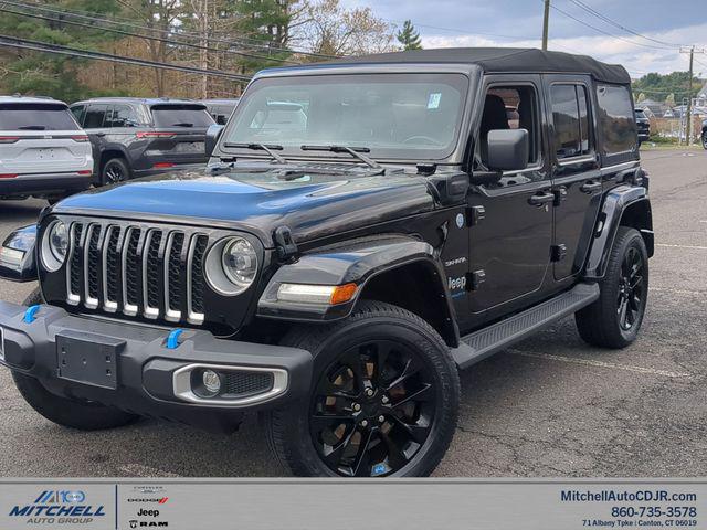 2023 Jeep Wrangler 4xe Sahara 4x4 for sale in Canton, CT