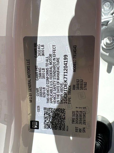 2026 Chevrolet Colorado Z71, 4WD