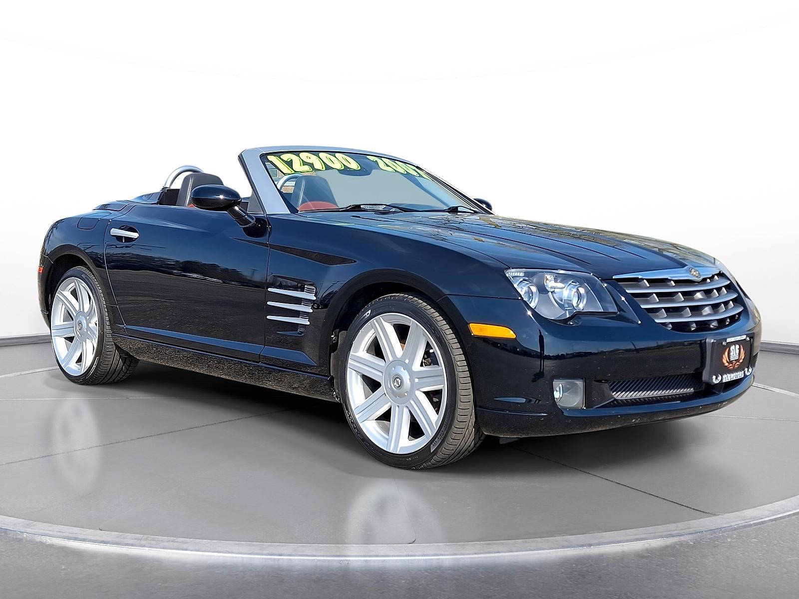Black Clearcoat/Black Cloth Top 2007 Chrysler Crossfire Limited Roadster RWD Convertible Rear-Wheel Drive Manual