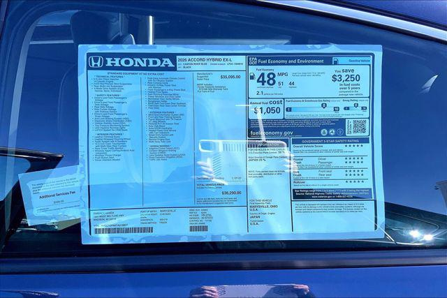 2026 Honda Accord Sedan EX-L