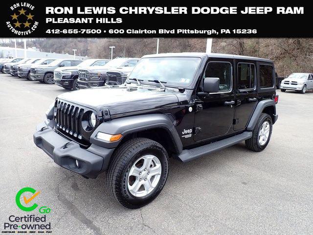 2020 Jeep Wrangler Unlimited Sport S 4x4 2020 Jeep Wrangler Unlimited Sport S 4x4
