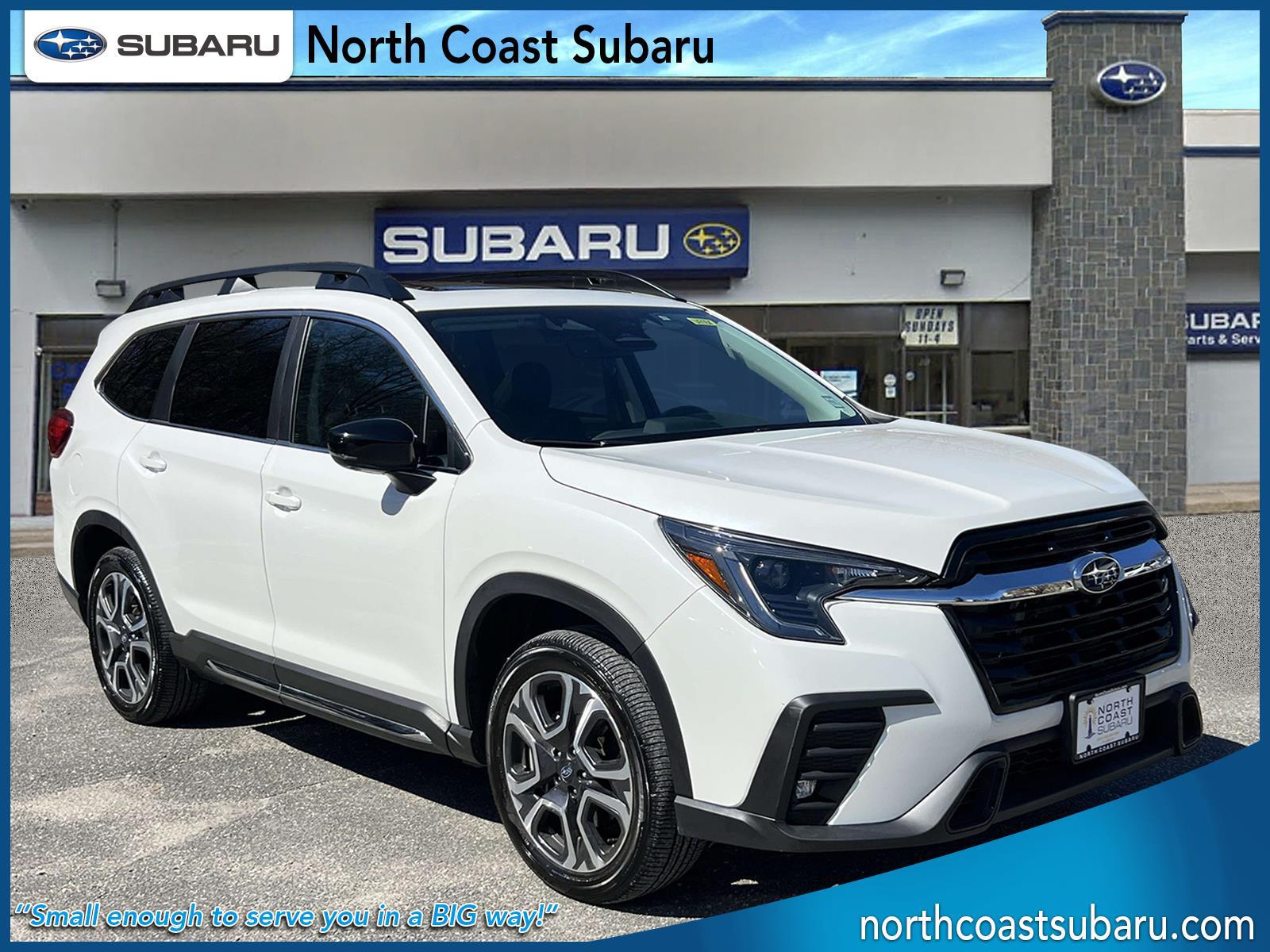 Crystal White Pearl 2025 Subaru Ascent Limited 7-Passenger AWD SUV / Crossover All-Wheel Drive Continuously Variable Transmission