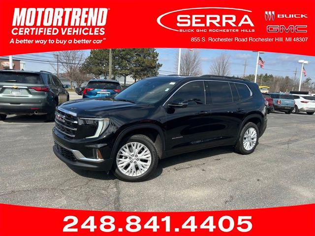 Black (Ebony Twilight Metallic) 2024 GMC Acadia Elevation AWD SUV / Crossover Four-Wheel Drive Automatic