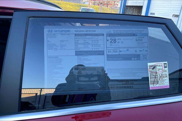 New 2026 Hyundai Kona Limited For Sale in Olive Branch, MS