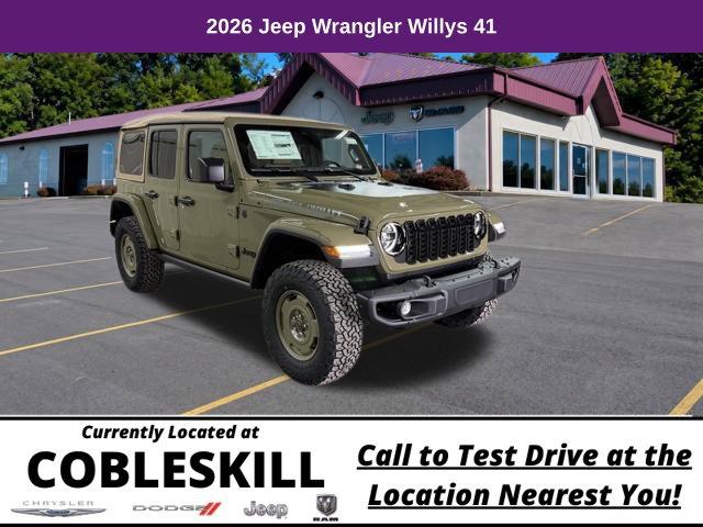 2026 Jeep Wrangler 4-Door Willys 41 for sale in Cobleskill, NY