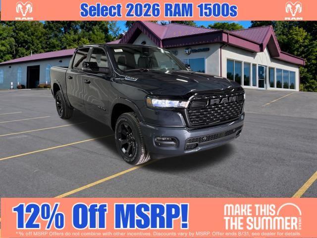 2026 Ram 1500 Big Horn Crew Cab 4x4 5'7" Box for sale in Cobleskill, NY