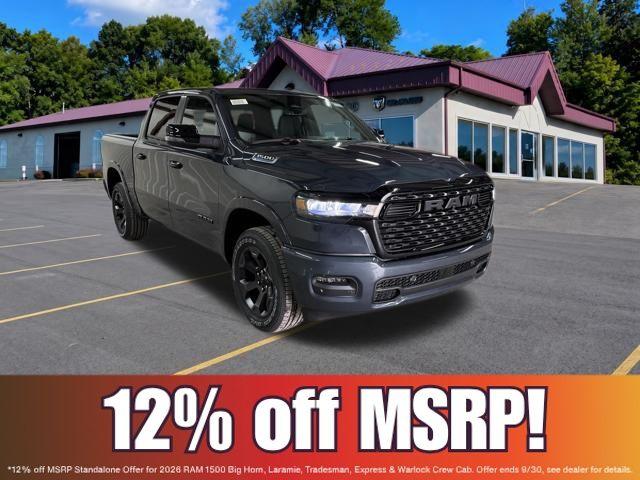 2026 Ram 1500 Big Horn Crew Cab 4x4 57 Box for sale in Cobleskill, NY