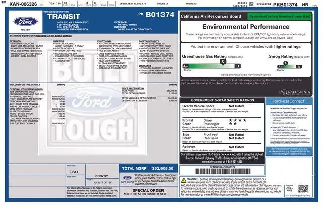 2023 Ford Transit Cargo Van T-250