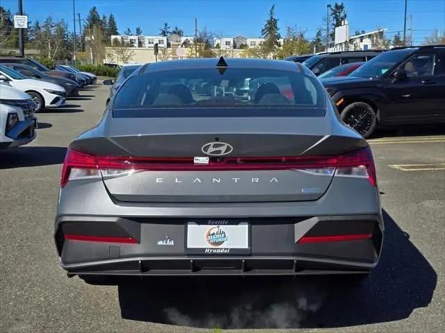 2026 Hyundai Elantra Hybrid Blue