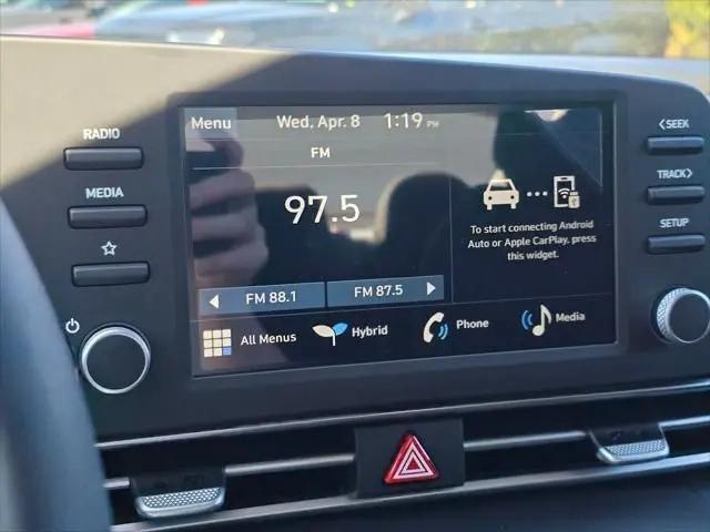 2026 Hyundai Elantra Hybrid Blue