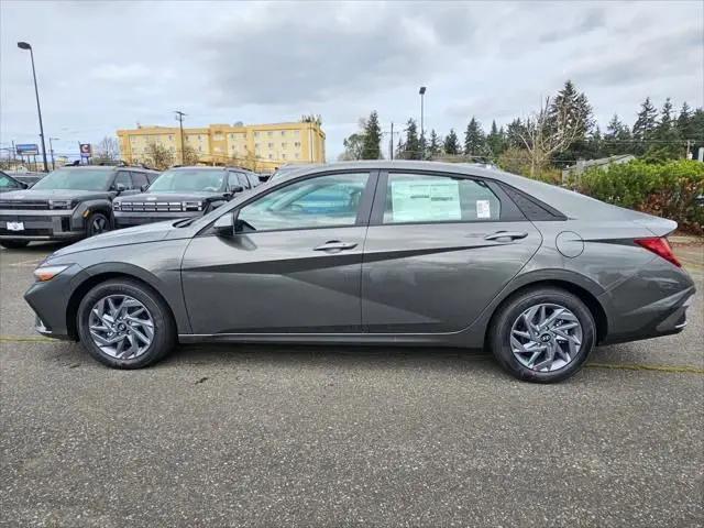 2026 Hyundai Elantra Hybrid Blue