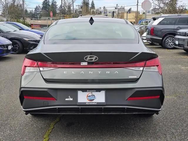 2026 Hyundai Elantra Hybrid Blue