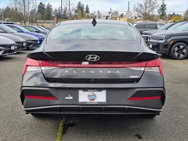 2026 Hyundai Elantra Hybrid Blue