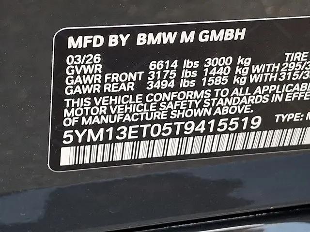 2026 BMW X5 M Competition