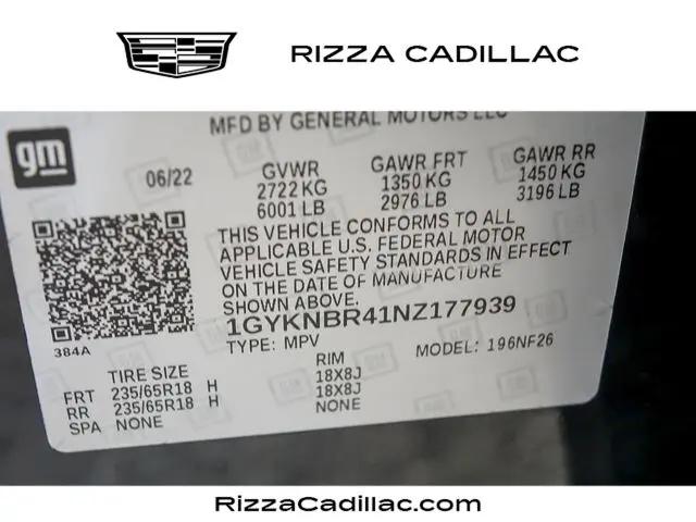 2022 Cadillac XT5 AWD Luxury