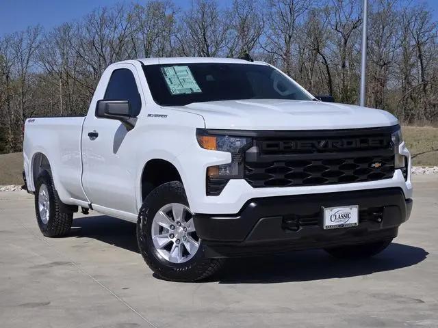 2025 Chevrolet Silverado 1500 4WD Regular Cab Long Bed WT for sale in Denison, TX